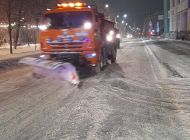 В ночь на 17 февраля улицы Ульяновска очищало 80 единиц техники