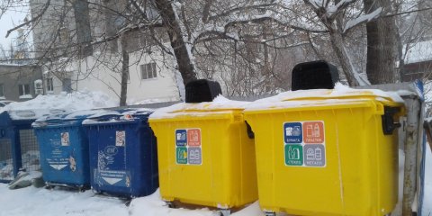 В Ульяновске усилена работа по очистке проездов к контейнерным площадкам