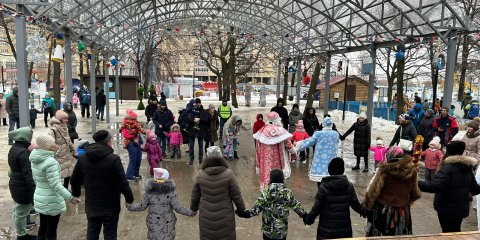 В парках Ульяновска встречают Новый год