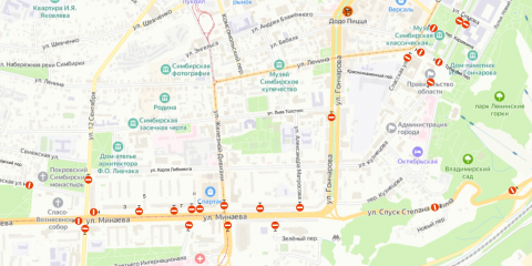 В связи с проведением Крестного хода в центре Ульяновска ограничат движение автотранспорта