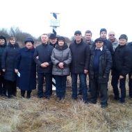 Ульяновцы в память о Николае Карамзине поставили столб