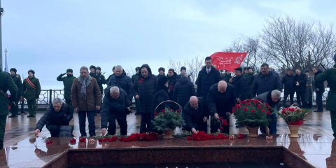 В Ульяновске прошёл митинг, приуроченный ко Дню защитника Отечества