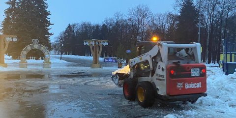 В Ульяновске усилят противогололёдную обработку тротуаров и дорог