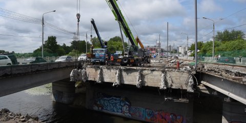 В ближайшее время на Минаевском начнётся демонтаж опор