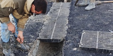 В ульяновском посёлке Винновка построили ливнёвку