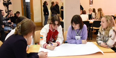 Эпоха викингов и скейт-дом: ульяновских школьников познакомили с проектами местных общественных организаций