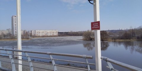 Паводковая обстановка в Ульяновске остаётся спокойной