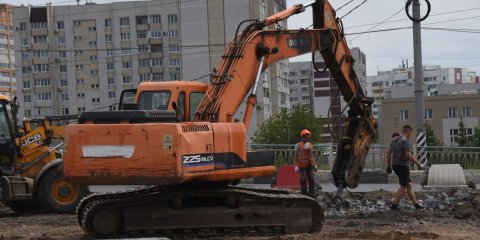 На Минаевском мосту демонтировано почти 300 квадратных метров средней части