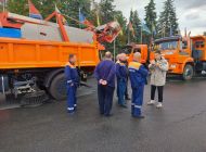 В центре Ульяновска идут репетиции «Балета городской техники»