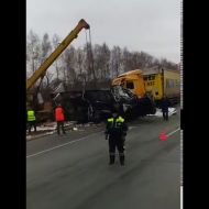 Смертельное ДТП на трассе м 5 Сызрань-Ульяновск