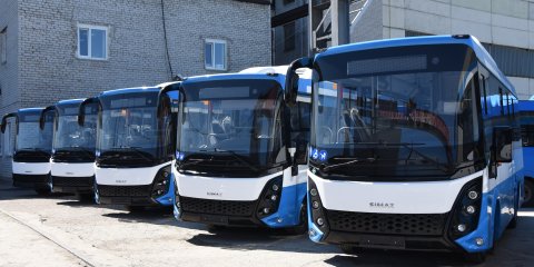 Новые автобусы &laquo;Ульяновскэлектротранса&raquo; выполнены в одной цветовой гамме с &laquo;Львятами&raquo;