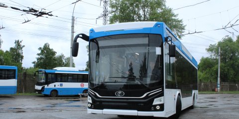 В Ульяновске проходит тестовый прокат троллейбуса с запасом автономного хода