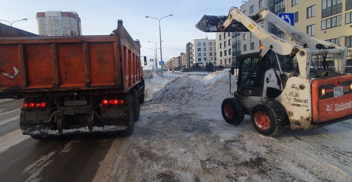 С улиц Ульяновска вывезено 240 самосвала снега