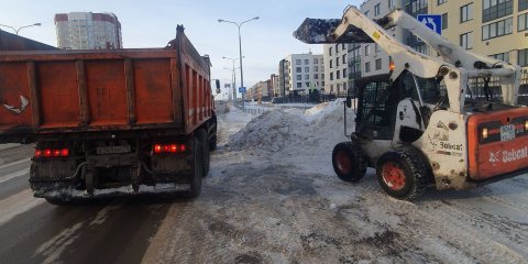 С улиц Ульяновска вывезено 240 самосвала снега