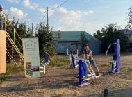 Активный отдых во дворе: на территории ульяновского ТОС открылась спортплощадка