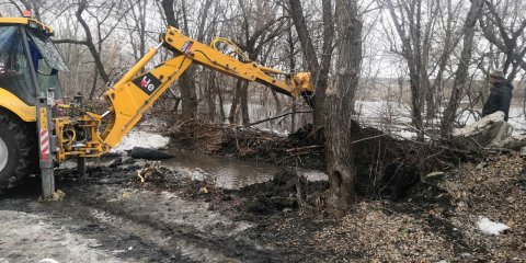 Ульяновские спасатели не допустили подтопления пригородов