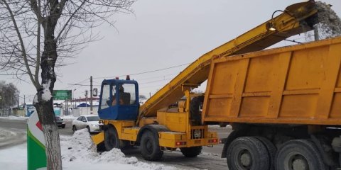 С улиц Ульяновска вывезено 95 самосвалов снега