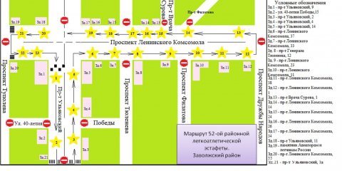 В Ульяновске на время районных легкоатлетических эстафет будет ограничено движение