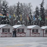 На центральной площади Ульяновска работает новогодняя ярмарка