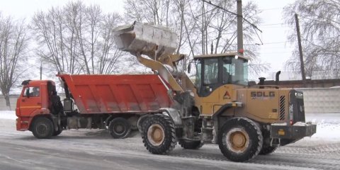 За выходные дни с улиц Ульяновска вывезли 481 самосвал снега