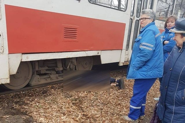 В Ульяновске мужчину разрезало пополам на трамвайных путях
