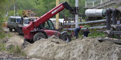 В ходе реконструкции моста на Минаева проложено свыше 18 километров кабель-каналов