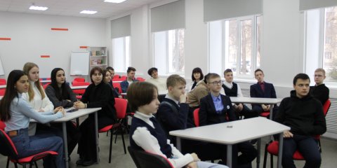 Ульяновские школьники узнали о специфике работы в медиасфере