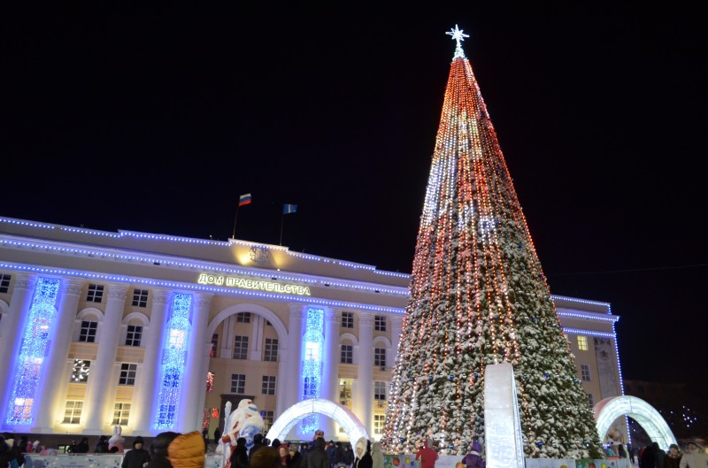 Центральная ёлка Ульяновска откроется 25 декабря