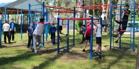 В первую смену в ульяновском спортивном лагере "Ласточка" отдохнут 132 ребёнка