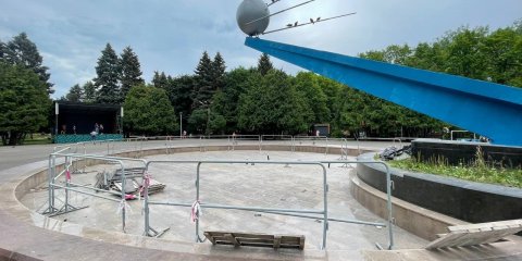 В Ульяновских парках продолжаются благоустроительные работы