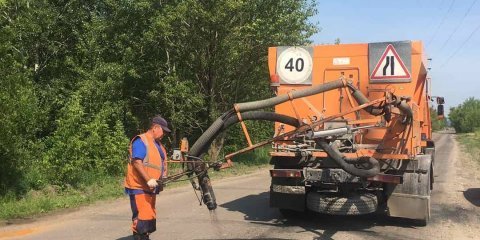 В Ульяновске начался ремонт дорог струйно-инъекционным методом