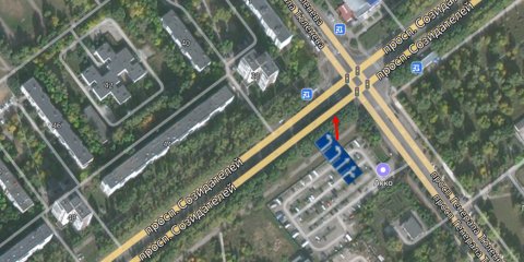 В Заволжье изменят схему движения на пересечении проспектов Созидателей и Генерала Тюленева