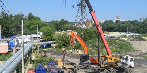 Монтаж волоконно-оптических линий связи у &laquo;минаевского&raquo; моста выполнен на 90%
