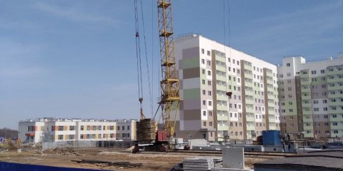 В Ульяновске из-за угрозы падения башенного крана эвакуирован детский сад