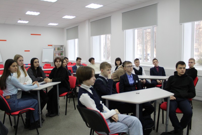 Ульяновские школьники узнали о специфике работы в медиасфере