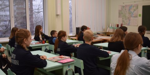 Ульяновские школьники вернулись за парты после каникул