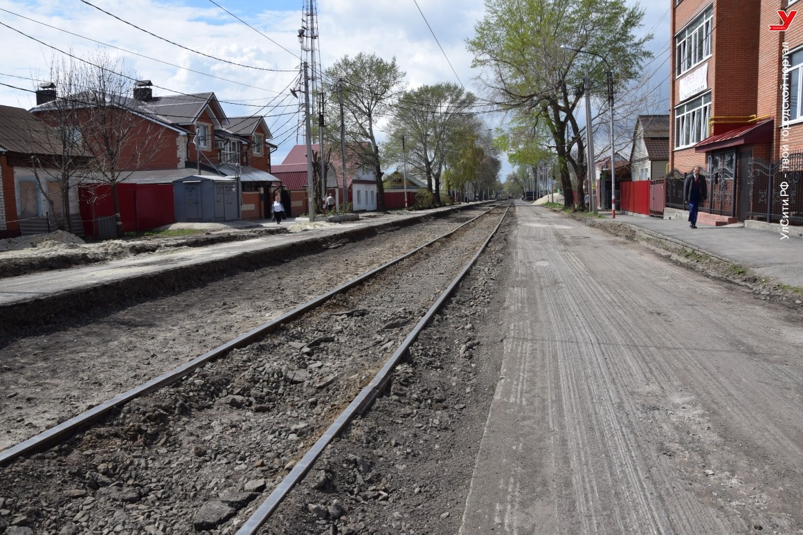 В выходные на улице Тимирязева заменят кривой участок трамвайного пути