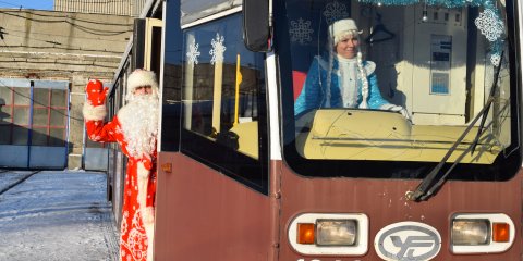 В Ульяновске скорректировали работу общественного транспорта в новогоднюю и рождественскую ночь
