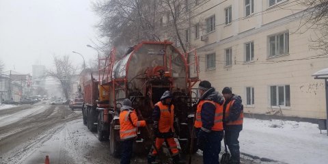 В Ульяновске начат ремонт дорог литым асфальтом