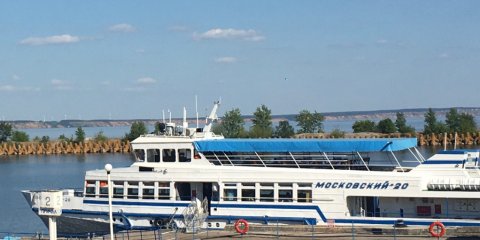 1 Мая Ульяновский речной порт начинает пассажирскую навигацию