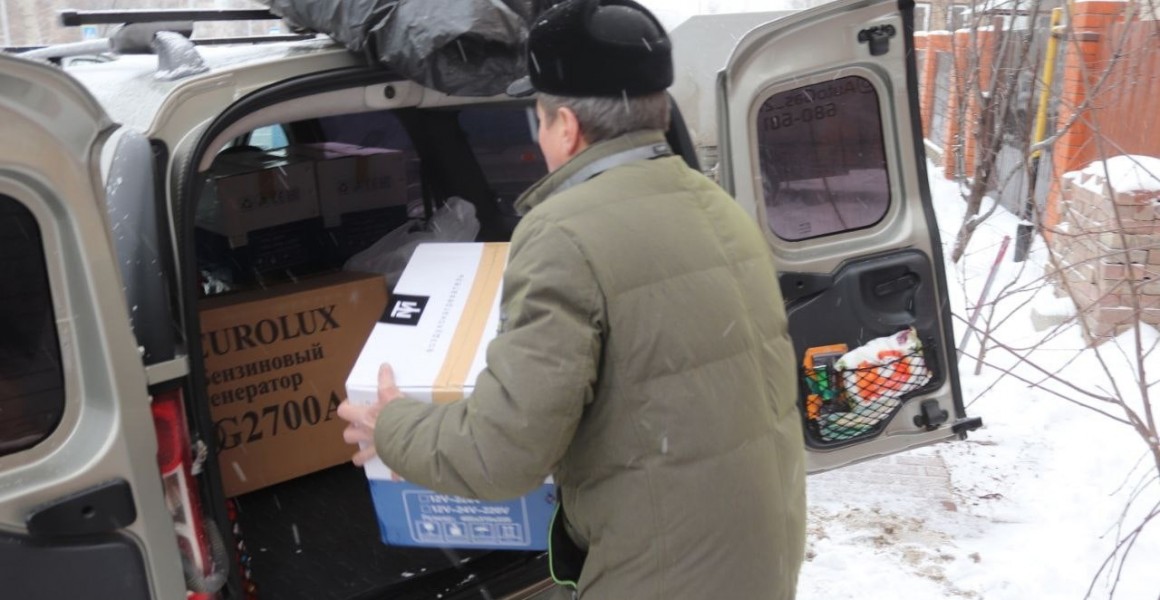 В Ульяновске продолжают действовать пункты приема гуманитарной помощи для мобилизованных