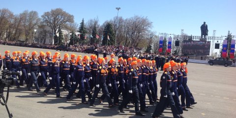 Для репетиций и проведения парада Победы на дорогах Ульяновска введут ограничения