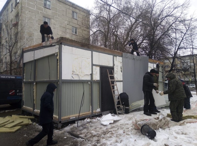 В охранных зонах теплосетей Ульяновска выявлено 318 нестационарных объектов