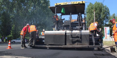 Днём 2 августа на улицах Ульяновска работает 94 единицы дорожной техники