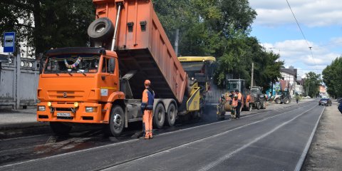 Администрация Ульяновска скорректировала план ремонта дорог на 2023 год