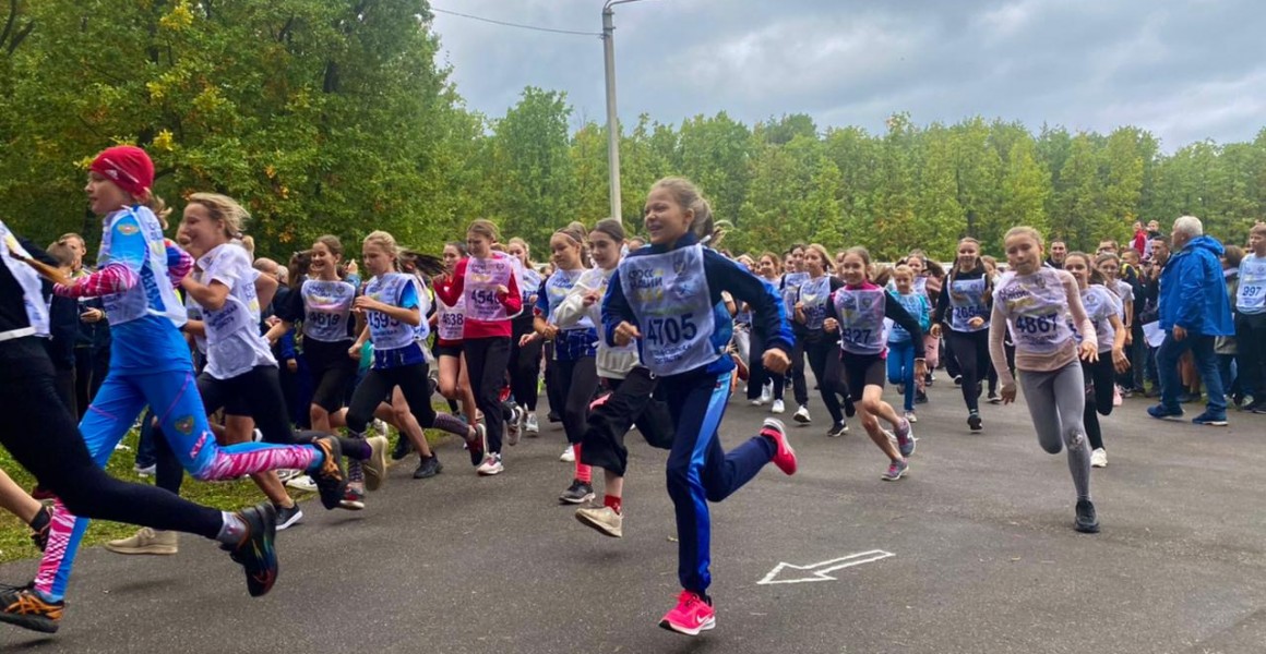 Участниками забега "Кросс нации" в Ульяновске стали 1200 человек