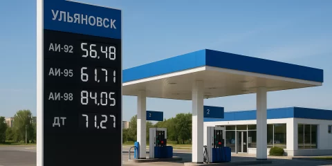 Цены на бензин в Ульяновской области остаются одними из самых доступных в стране