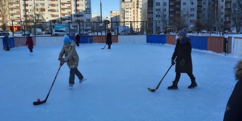 В Ульяновске на новогодних каникулах более 3,5 тысяч детей стали участниками проекта «Зима во дворах»