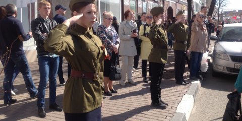 На День Победы внесены корректировки в перекрытия движения в центре Ульяновска