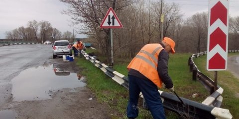 Перед Первомаем в Ульяновске ремонт дорог был организован на 25 улицах